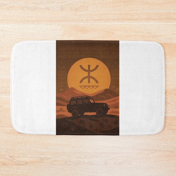 Item preview, Rugged Routes – Amazigh Off‑Road Explorer ⵣ designed and sold by salimarts5dz.
