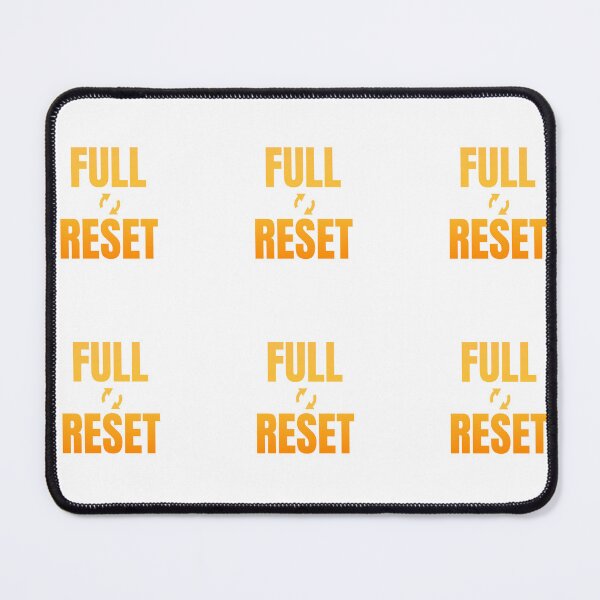 Item preview, FULL RESET – Bold Motivational Modern Typography Design designed and sold by Hamadamedo.