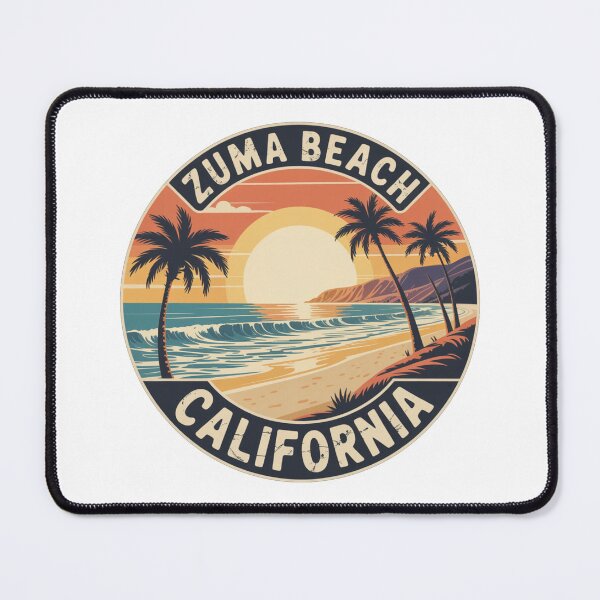 Item preview, Zuma Beach Vintage Sunset Design designed and sold by CircinusStore.