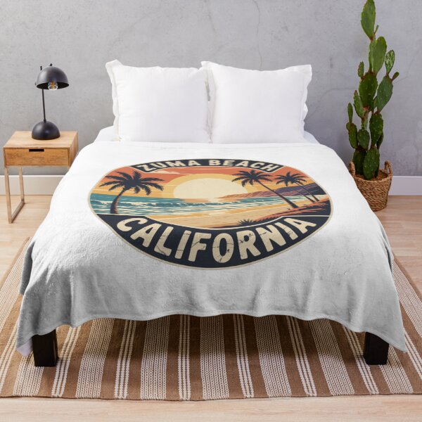 Item preview, Zuma Beach Vintage Sunset Design designed and sold by CircinusStore.