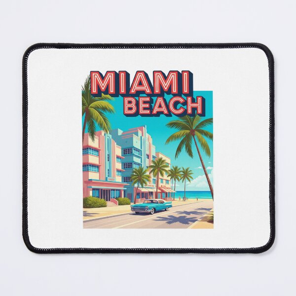 Item preview, Miami Beach - USA (Country Collection) designed and sold by HeartbeatPrint.