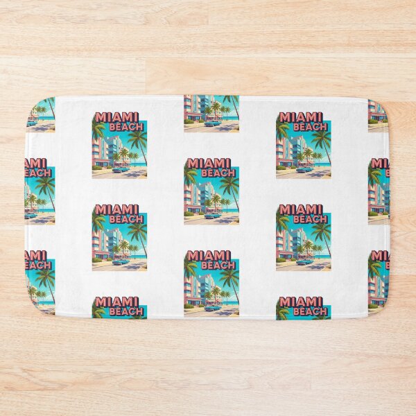 Item preview, Miami Beach - USA (Country Collection) designed and sold by HeartbeatPrint.