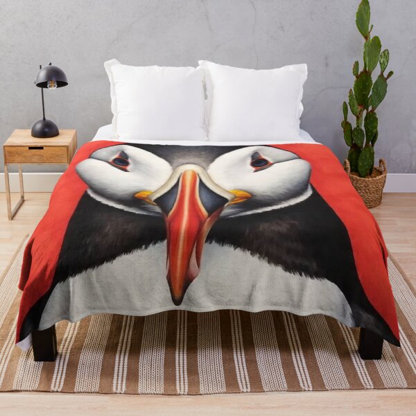 Item preview, PUFFIN AS MODERN ART designed and sold by andalaimaging.