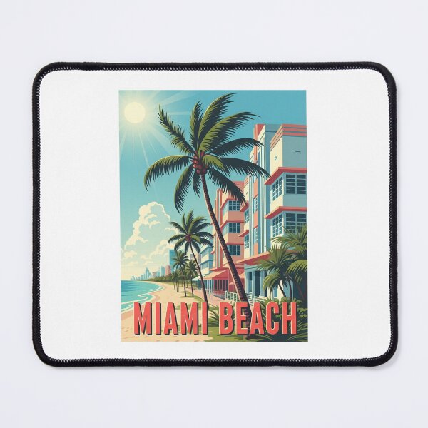 Item preview, Miami Beach - USA (Country Collection) designed and sold by HeartbeatPrint.