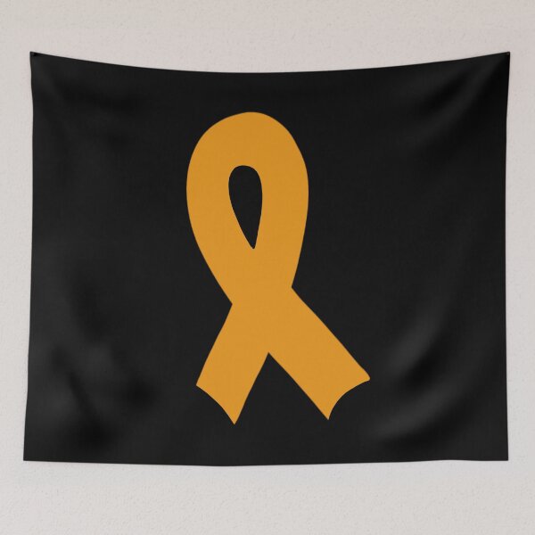 Item preview, Yellow awareness ribbon for children designed and sold by vibeno1.