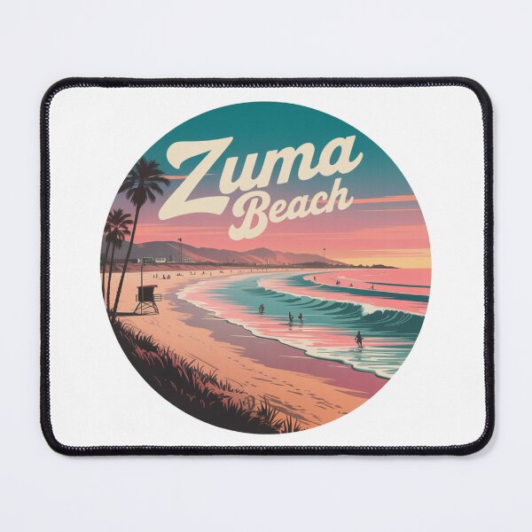 Item preview, Zuma Beach Retro Sunset Design designed and sold by CircinusStore.