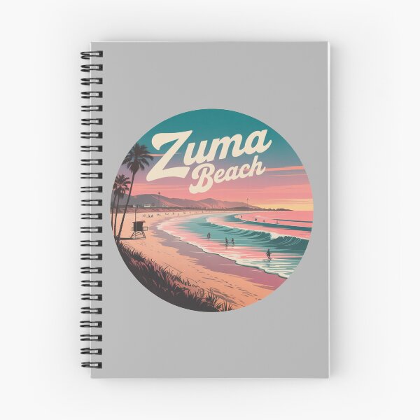 Item preview, Zuma Beach Retro Sunset Design designed and sold by CircinusStore.