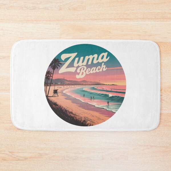 Item preview, Zuma Beach Retro Sunset Design designed and sold by CircinusStore.