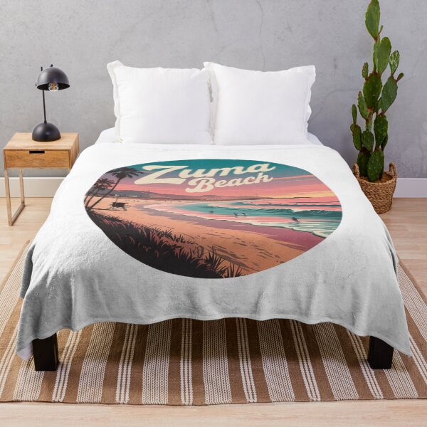 Item preview, Zuma Beach Retro Sunset Design designed and sold by CircinusStore.