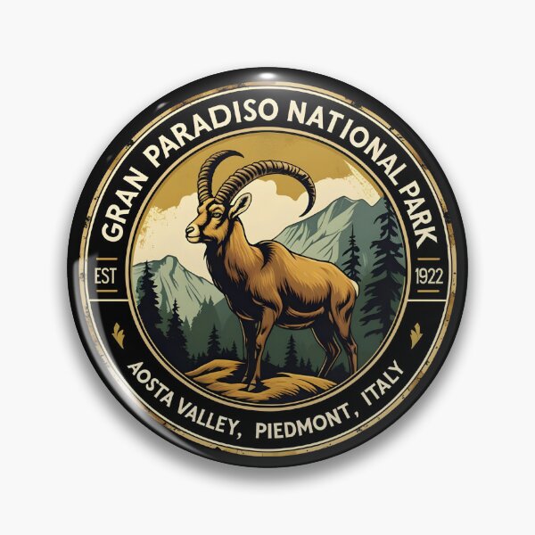 Item preview, Gran Paradiso National Park - Italy designed and sold by GoodOldVintage.