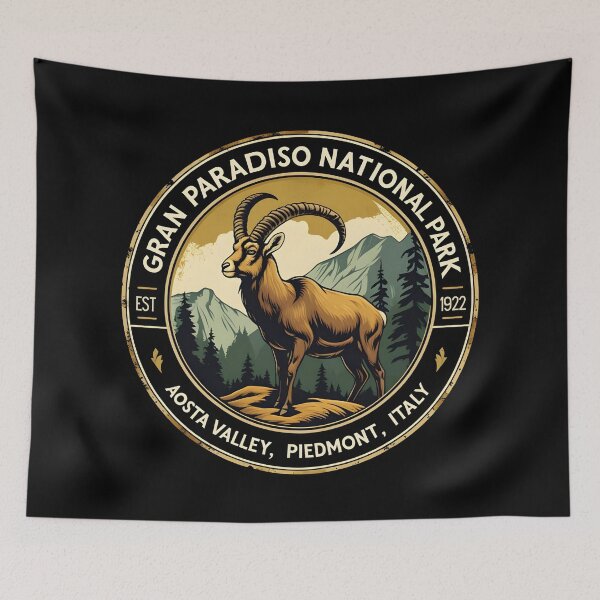 Item preview, Gran Paradiso National Park - Italy designed and sold by GoodOldVintage.