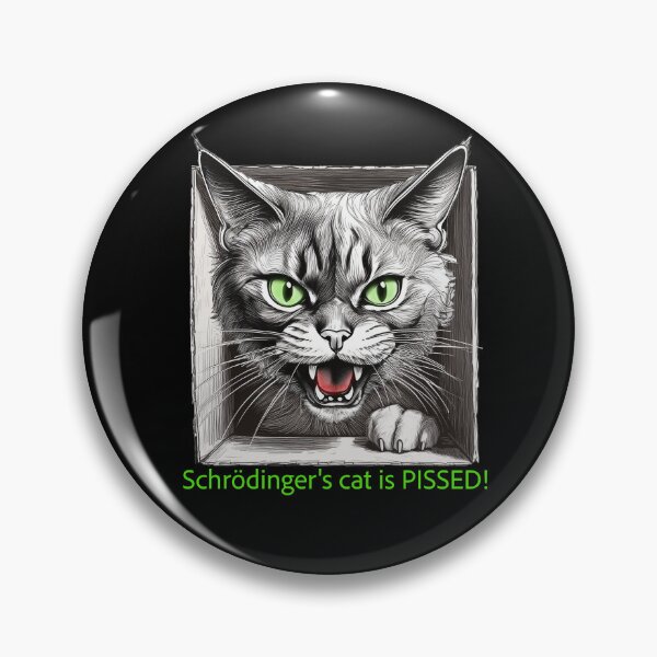 Item preview, SCHRODINGER'S CAT IN A BOX designed and sold by BIGPIX91011.