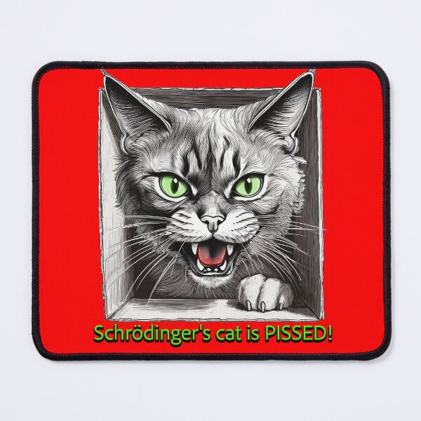 Item preview, SCHRODINGER'S CAT IN A BOX designed and sold by BIGPIX91011.