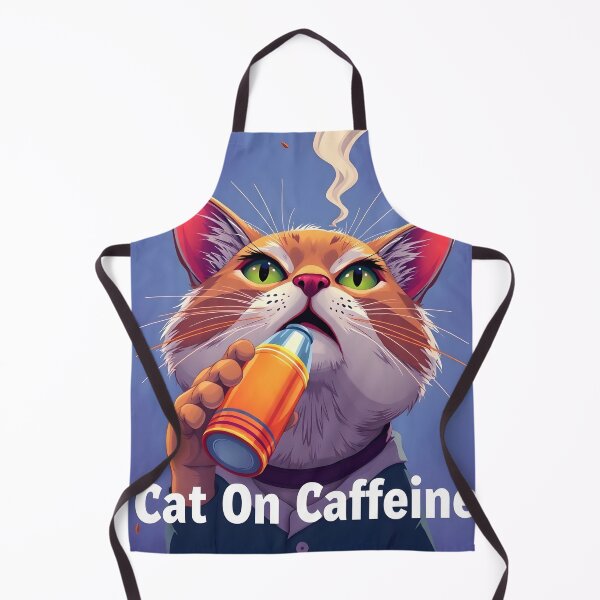 Item preview, Fueled by Purrfection designed and sold by Cat On Caffeine.