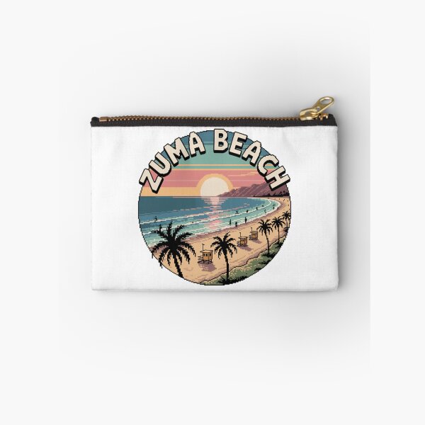Item preview, Zuma Beach California Pixel Sunset Design designed and sold by CircinusStore.