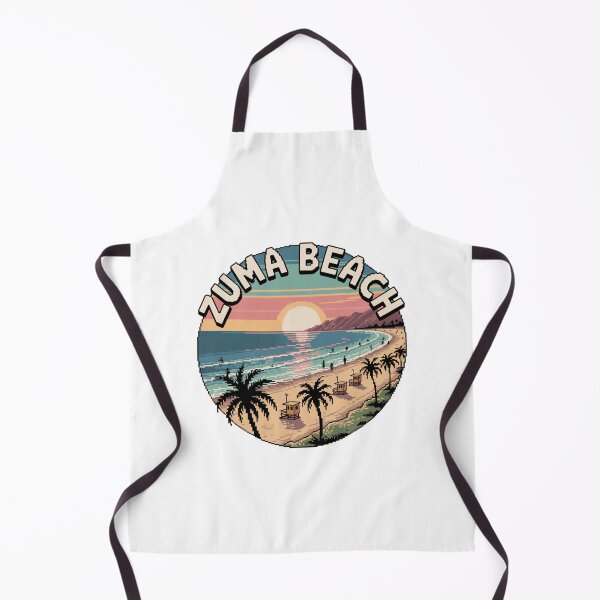 Item preview, Zuma Beach California Pixel Sunset Design designed and sold by CircinusStore.
