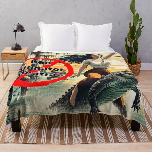 Item preview, Ban Alligator Alcatraz designed and sold by FloridaWildOnes.
