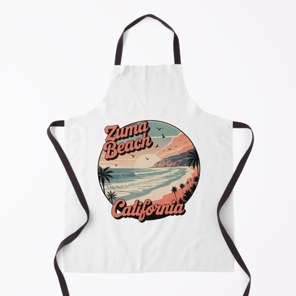 Item preview, Zuma Beach California Retro Sunset Design designed and sold by CircinusStore.