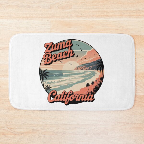 Item preview, Zuma Beach California Retro Sunset Design designed and sold by CircinusStore.
