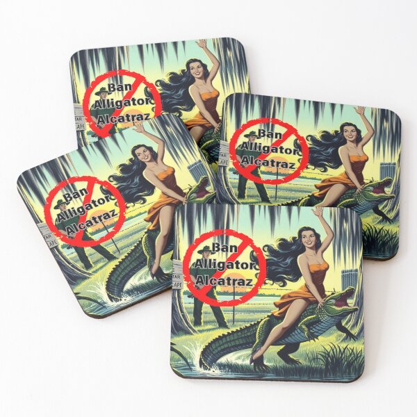 Item preview, Escape from Alligator Alcatraz designed and sold by FloridaWildOnes.