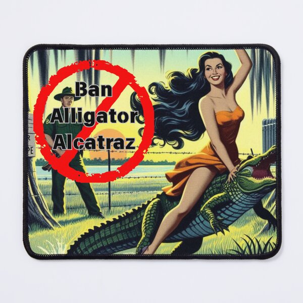 Item preview, Escape from Alligator Alcatraz designed and sold by FloridaWildOnes.