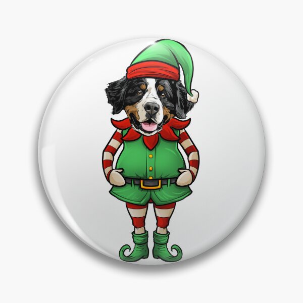 Artikelvorschau, Berner Sennenhund Weihnachtself Berner entworfen und verkauft von whyitsme.