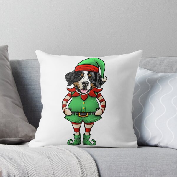 Aperçu de l'œuvre Bouvier bernois Elfe de Noël Berner créée et vendue par whyitsme.