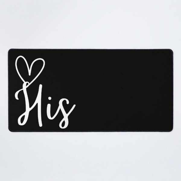 Item preview, His Heart Design designed and sold by MADE BY CHANTELE on redbubble.