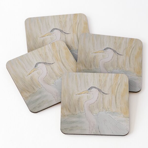 Item preview, Great Blue Heron by the seagrass designed and sold by SimpleAnarchy.