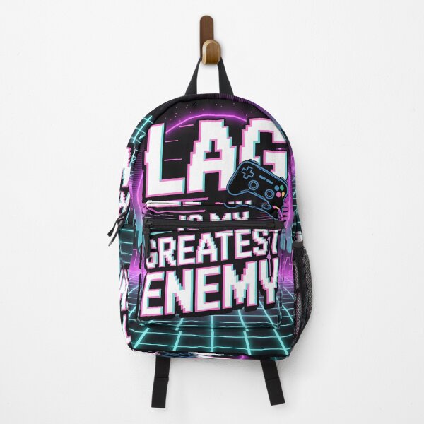 Item preview, Lag is my biggest enemy retro glitch designed and sold by jbfart.