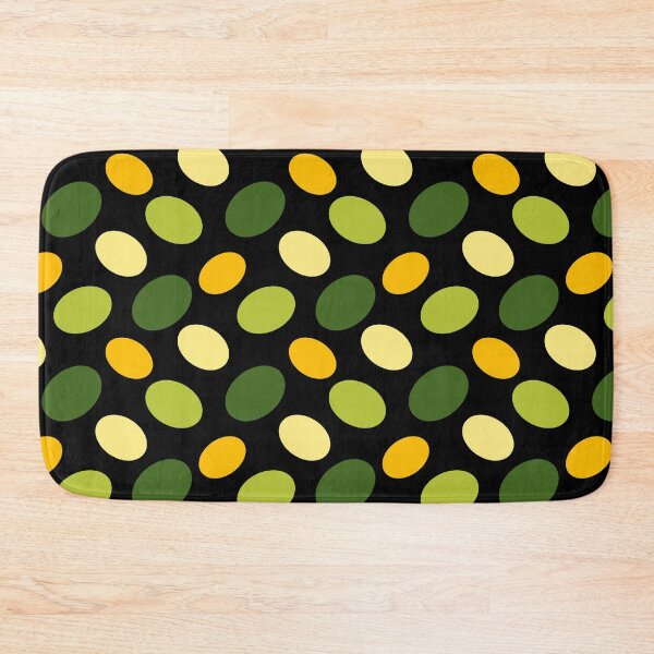 Item preview, Summery ellipse pattern on a black background designed and sold by Na-Tasch-A.