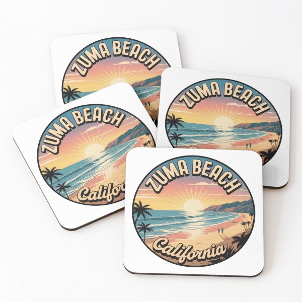 Item preview, Zuma Beach California Sunburst Design designed and sold by CircinusStore.