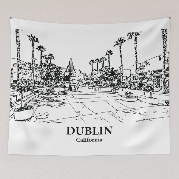 Item preview, Dublin - California designed and sold by Lakeric Cityscapes.