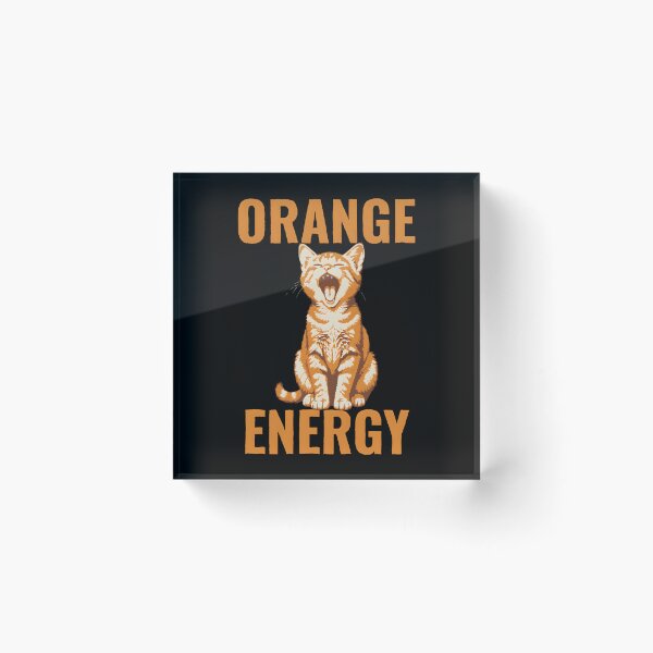 Item preview, Orange Cat Energy designed and sold by FieldScent.