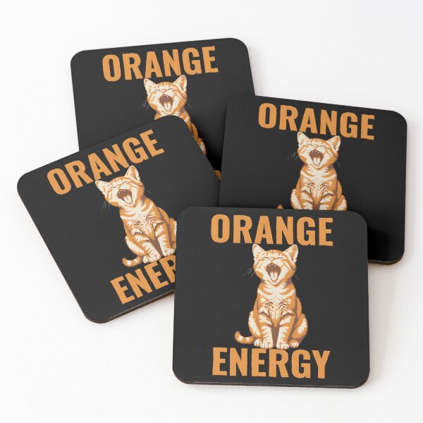 Item preview, Orange Cat Energy designed and sold by FieldScent.