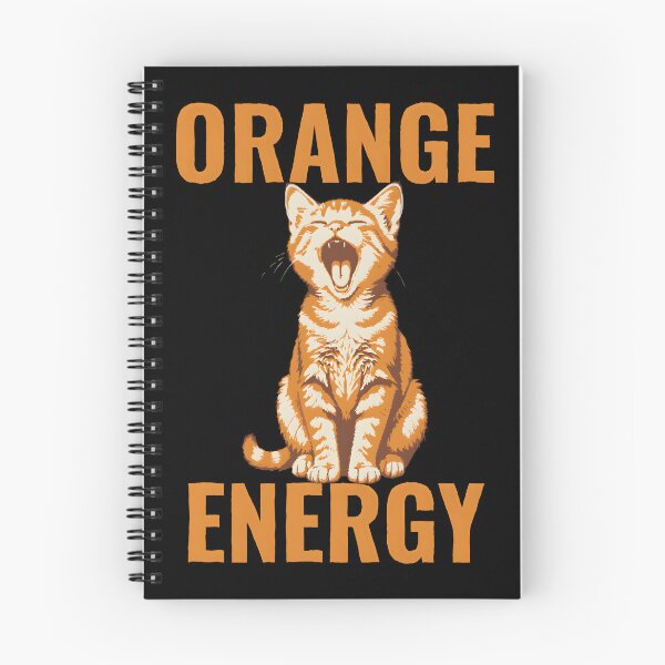 Item preview, Orange Cat Energy designed and sold by FieldScent.