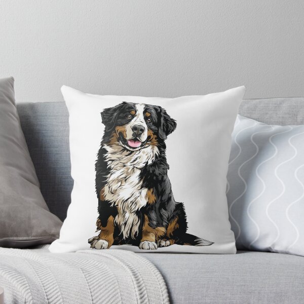 Item preview, Bernese Mountain Dog Illustration Berner designed and sold by whyitsme.