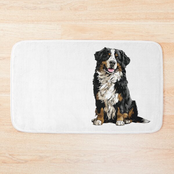 Item preview, Bernese Mountain Dog Illustration Berner designed and sold by whyitsme.