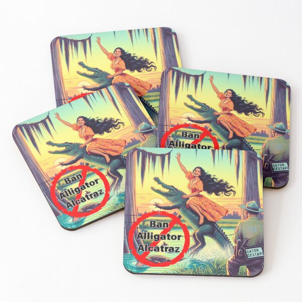 Item preview, Latina Escape from Alligator Alcatraz designed and sold by FloridaWildOnes.