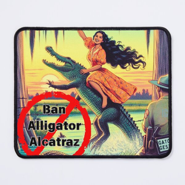 Item preview, Latina Escape from Alligator Alcatraz designed and sold by FloridaWildOnes.