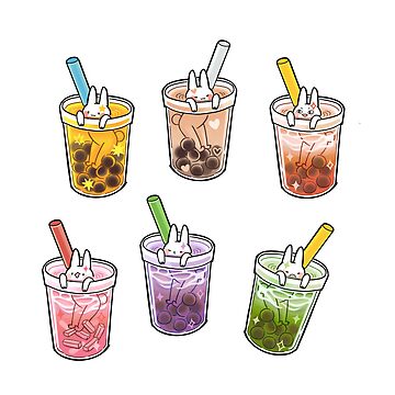 Artwork thumbnail, Boba Buns by strawbunnylychee