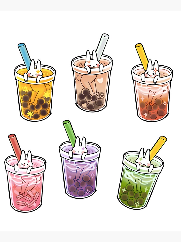 Thumbnail 5 of 5, Tote Bag, Boba Buns designed and sold by lycheeberrybun.