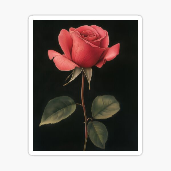Item preview, Delicate Rose designed and sold by burymewithabook.
