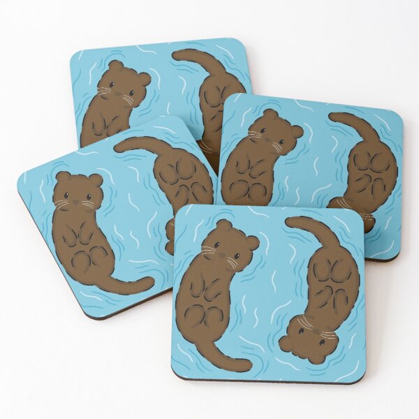 Item preview, Cute otter partner pattern designed and sold by Bugbotherer30.