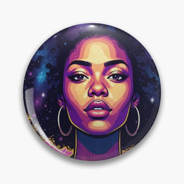 Item preview, Dolled Up Celestial Pop Art Portrait of a Strong Woman designed and sold by  Ojo de Lilith.