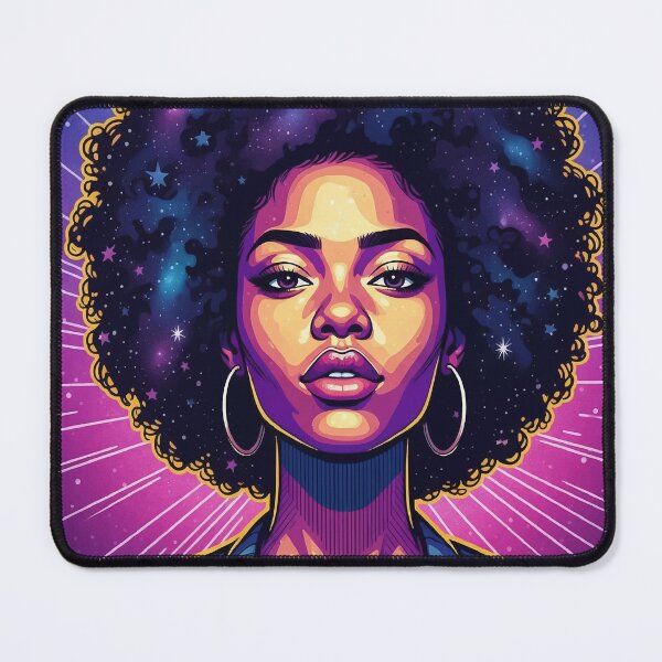 Item preview, Dolled Up Celestial Pop Art Portrait of a Strong Woman designed and sold by Ojo de Lilith.