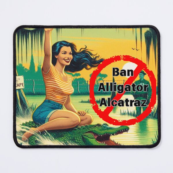 Item preview, Escape from Alligator Alcatraz  designed and sold by FloridaWildOnes.