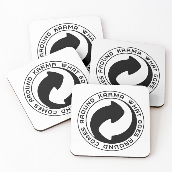 Item preview, Karma What Goes Around Comes Around Stickers designed and sold by EthosWear.
