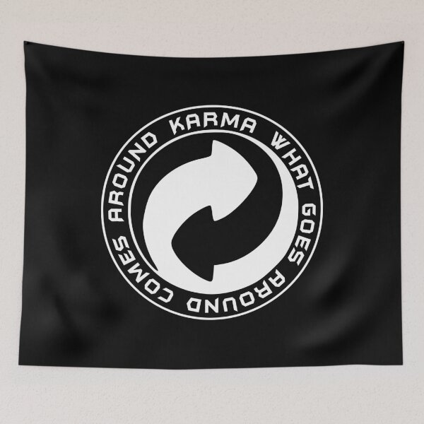 Item preview, Karma What Goes Around Comes Around Stickers designed and sold by EthosWear.