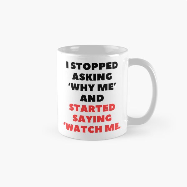 Item preview, Watch Me – Empowerment Quote for Fighters designed and sold by TeeTantra.